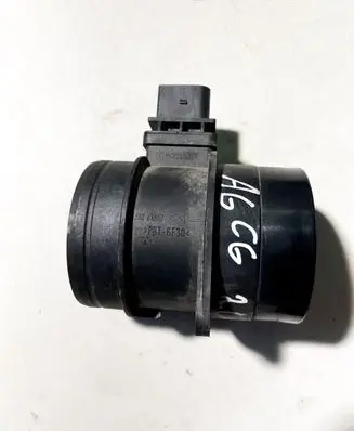Audi A6 S6 C6 4F Mass air flow meter 03G906461C 0281002735 F00C2G7046