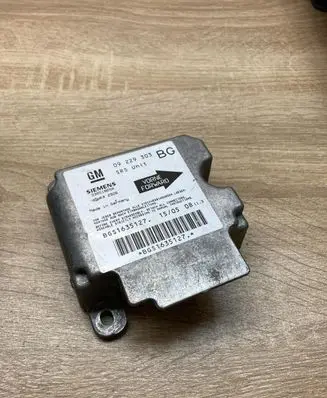 Opel Zafira A Airbag control unit/module 09229303