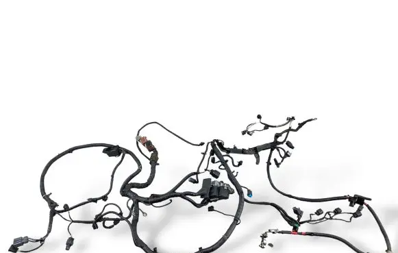 Engine installation wiring loom