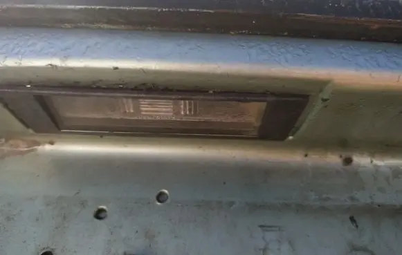 Alfa Romeo 147 Number plate light
