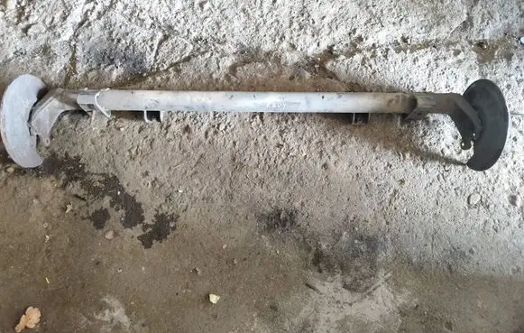 Rear axle beam