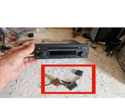 Audi A6 S6 C5 4B Sound system wiring loom 357035447 4B0035186G CONCERT