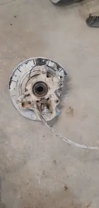 Mercedes-Benz ML W164 Rear wheel hub spindle/knuckle 