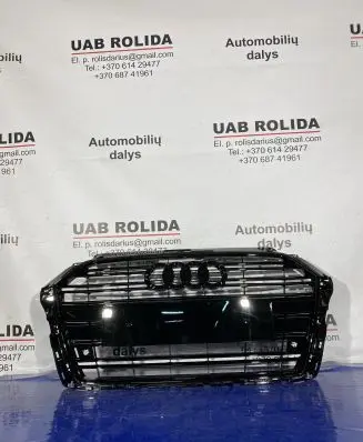 Audi A3 S3 8V Front bumper upper radiator grill
