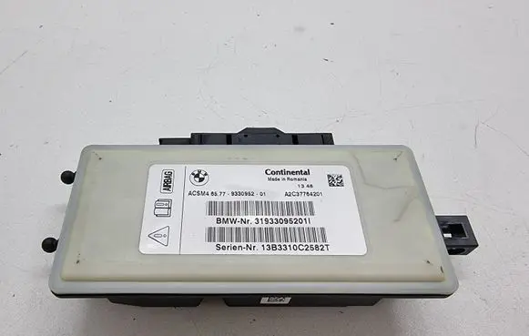 BMW 5 F10 F11 Airbag control unit/module 9330952 65779330952