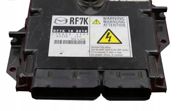 Mazda 6 Engine control unit/module RF7K18881K