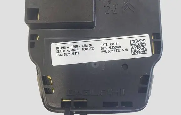 Peugeot 508 Head unit multimedia control 9802378577 28338070