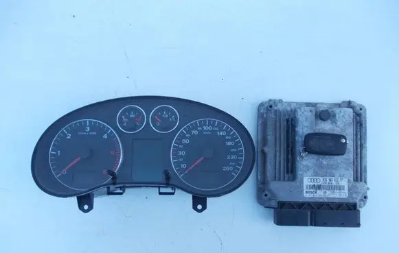 Audi A3 S3 8P Speedometer (instrument cluster) 8P0920930K 03G906016FF 0281011905