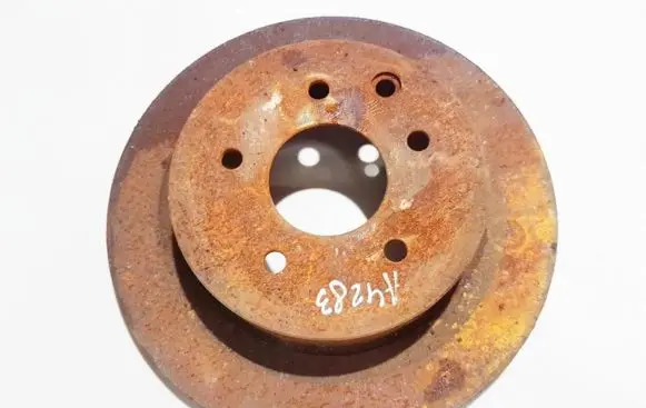 Nissan X-Trail T31 Rear brake disc ventiliuojamas