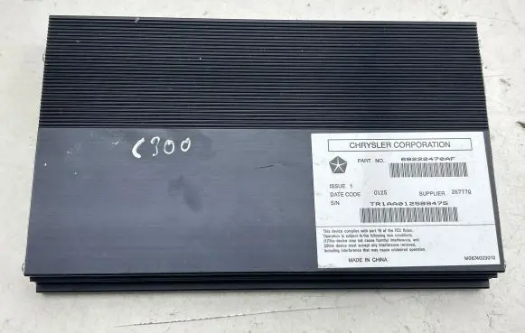 Dodge Challenger Sound amplifier 68222470AF