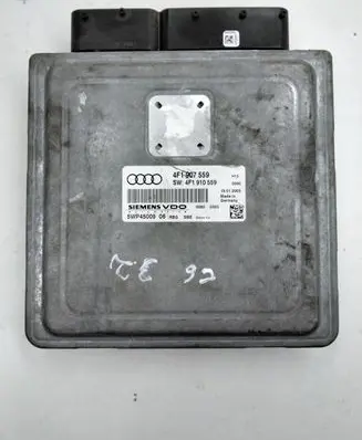 Audi A6 S6 C6 4F Engine control unit/module SIEMENSVDO 4F1907559 SW4F1910559