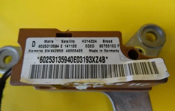 Renault Espace III Airbag deployment crash/impact sensor 6025313594D