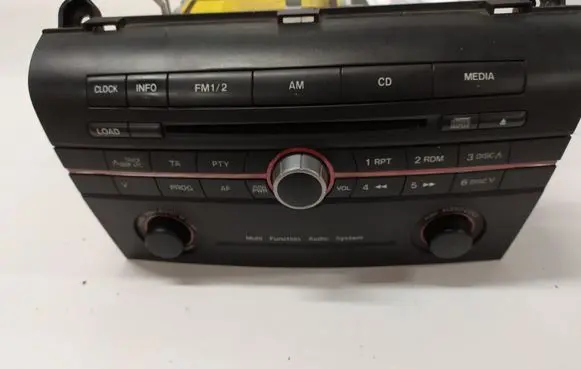 Mazda 3 I Radio/CD/DVD/GPS head unit 14794008 BR2B66AR0 0GF1B0138279