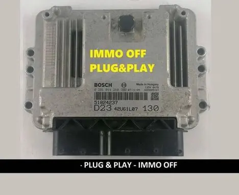 Fiat Ducato Engine control unit/module 51824237 0281014210 42U61L07