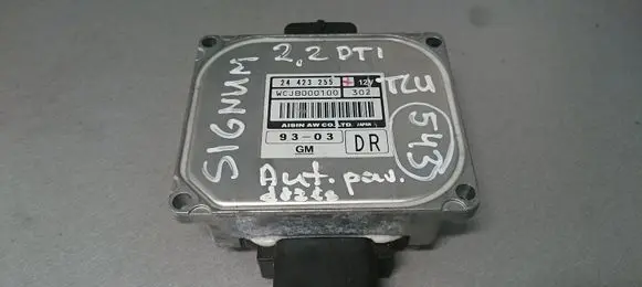 Opel Signum Gearbox control unit/module 24423255 WCJB000100