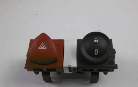Renault Megane II Hazard light switch 8200095493