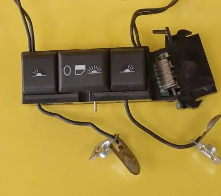 Volvo V70 Interior lighting switch 