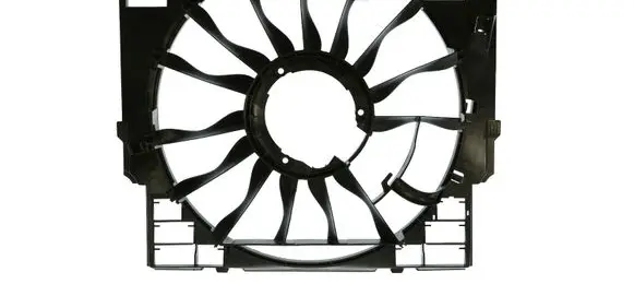 BMW 7 G11 G12 Radiator cooling fan shroud 17428590049 17428576513 16476985