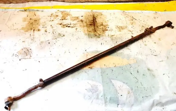 Steering wheel axle