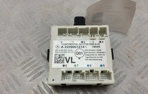 Mercedes-Benz GLC X253 C253 Door control unit/module A2229001414