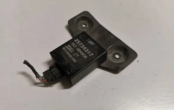 Opel Antara Yaw turn rate sensor 25734317