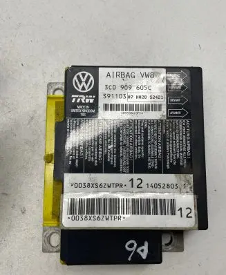 Volkswagen PASSAT B6 Airbag control unit/module 3C0909605C 391103 0038XS62W1PR