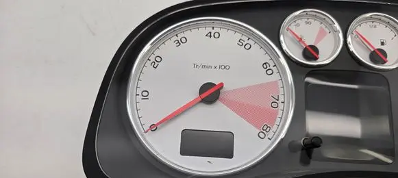 Peugeot 307 CC Speedometer (instrument cluster) P9655476680G P9655476680