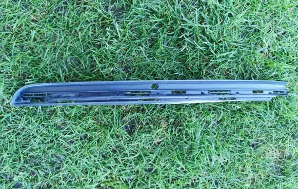 Volkswagen Golf VII Front bumper splitter molding 5G0853666M 320020110936