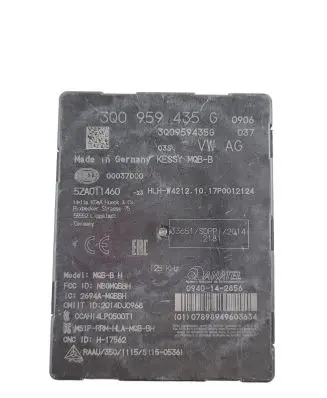 Skoda Superb B8 (3V) Keyless (KESSY) go control unit/module 3Q0959435G