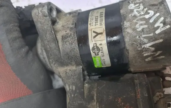 Nissan Micra Starter motor 233001F77A 618RAB 24C5