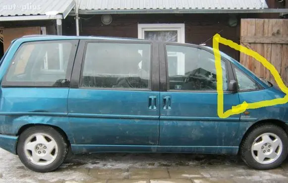 Peugeot 806 Front triangle window/glass 