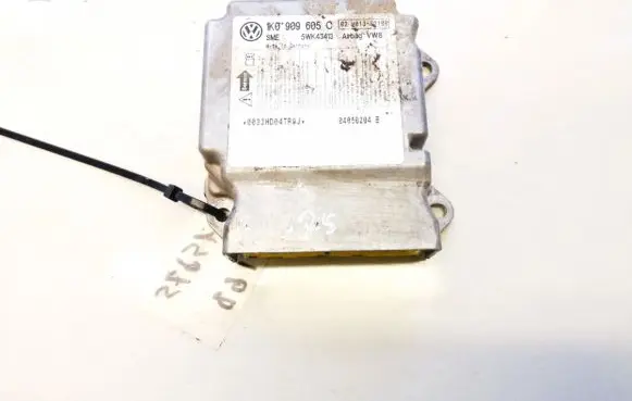 Volkswagen Golf V Airbag control unit/module 1k0909605c 5wk43413