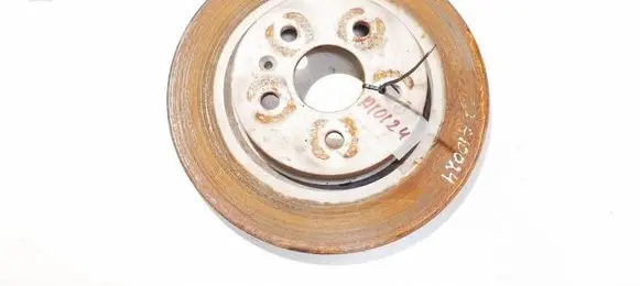 Opel Insignia A Rear brake disc ventiliuojamas