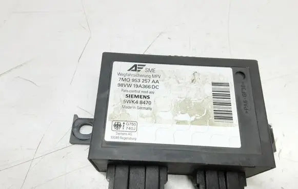 Volkswagen Sharan Immobilizer control unit/module 7M0953257AA 5WK48470 98VW19A366DC
