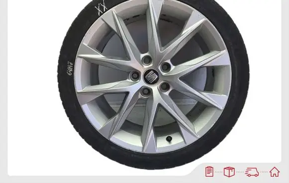 Seat Leon (5F) R18 alloy rim 5F0601025AA