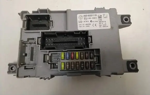 Fiat Doblo Engine ECU kit and lock set 51871700 518131970B365