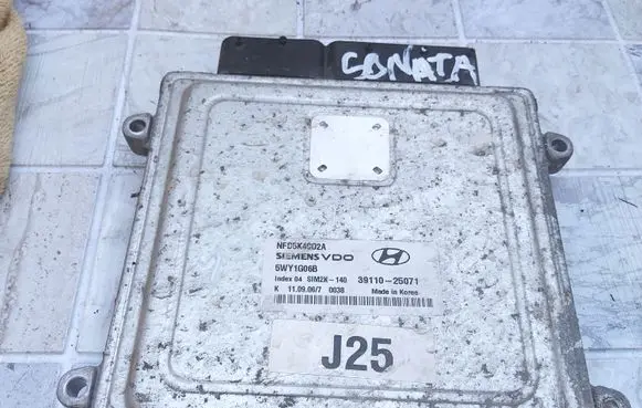 Hyundai Sonata Engine control unit/module 3911025071 NFD5K4C02A 5WY1G06B