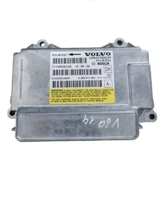 Volvo V60 Airbag control unit/module 0285011881 T11305252126 31387523