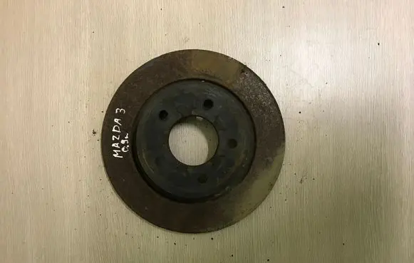 Mazda 3 II Rear brake disc