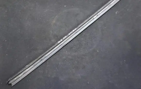 Mercedes-Benz A W169 Front door glass trim molding 