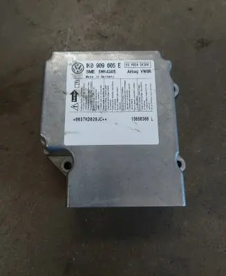 Volkswagen Jetta V Airbag control unit/module 1K0909605E 5WK43415 03H024S6300