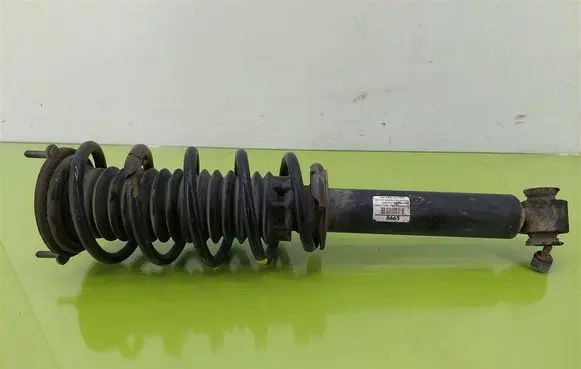 Peugeot 407 Front shock absorber with coil spring 