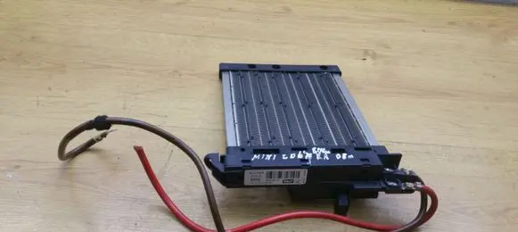Electric cabin heater radiator