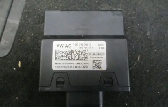 Volkswagen Arteon Rear air suspension level height sensor 12E035335B