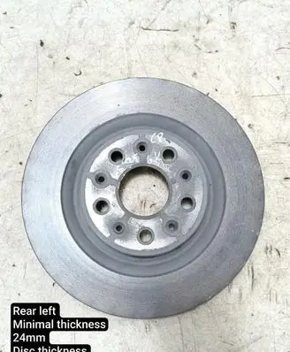 Chevrolet Corvette C8 Rear brake disc 
