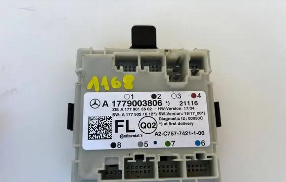 Mercedes-Benz A W177 Door control unit/module A1779003806