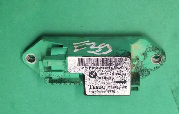 Airbag deployment crash/impact sensor