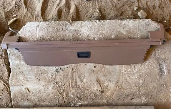 Parcel shelf load cover
