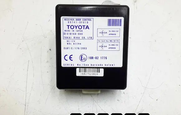 Toyota Corolla Verso E121 Door control unit/module 897410f010 61b168000