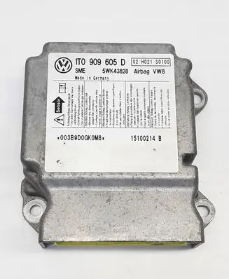 Volkswagen Touran I Airbag control unit/module 1T0909605D